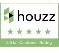 Houzz 5 Star Customer Rating