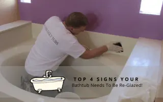 Top 4 Signs that Your Bathtub Needs to be Re-Glazed