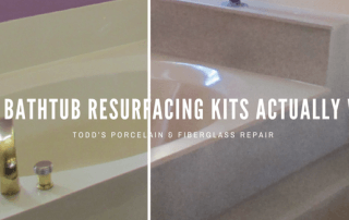 DIY bathroom bathtub resurfacing kits