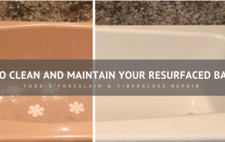 How to clean and maintain your resurfaced bathtub