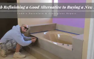 Is bathtub refinishing a good alternative to buying a new bathtub?
