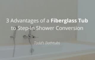 3 Advantages Of A Fiberglass Tub To Step-In Shower Convertion