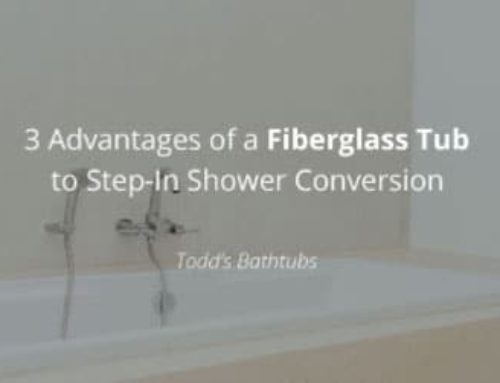 3 Advantages of a Fiberglass Tub to Step-In Shower Conversion